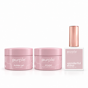 Kit Construção Completa — Builder Gel + Acrygel + Top Coat